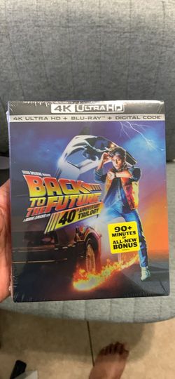 Back to the Future Trilogy 4K - New/Sealed
