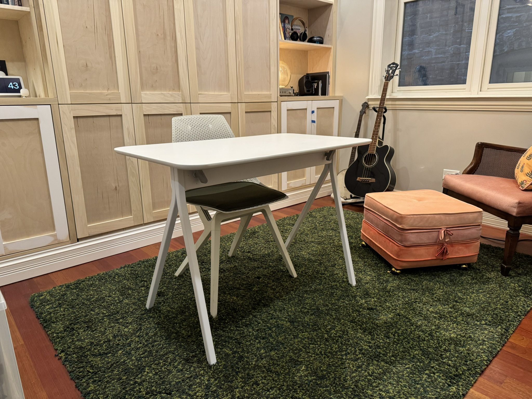 Poppin Key 40” Home Office Modern MCM Desk