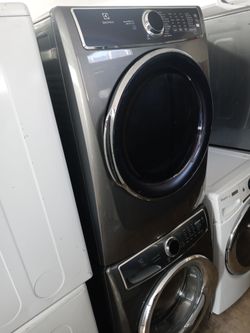 Electrolux gray stackable front load washer and dryer set - Free delivery