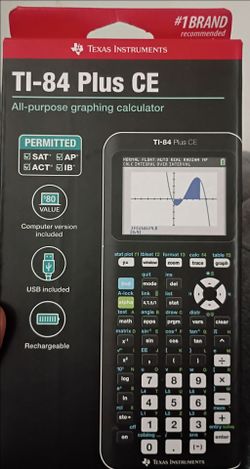 NEW IN BOX - TI84 ce GRAPHING CALCULATOR