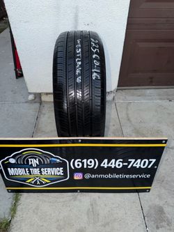 1 USED TIRE 225/60/16 WESTLAKE RADIAL RP18 $60 CASH PRICE MOUNTED & BALANCE