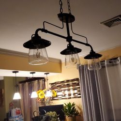 Dinning room lights $75 I Need Space In Garage