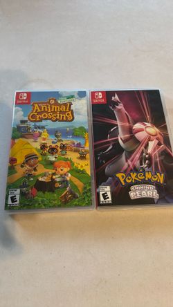 Switch Games - Shining Pearl, Animal Crossing New Horizons