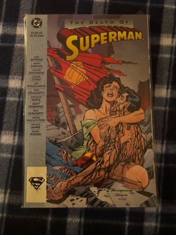 The Death of Superman Trade Paperback (1993 DC Comics)