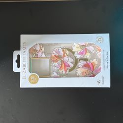 Elizabeth James Clear Flower phone case ( iphone 14 pro max)