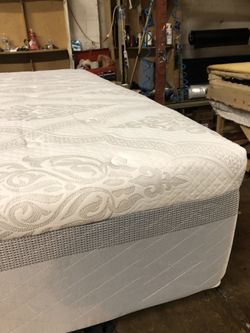Queen Size Memory Foam Mattress With Box spring we have all sizes available