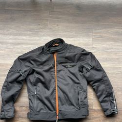 KTM SOLAR AIR JACKET (BLACK/ORANGE)