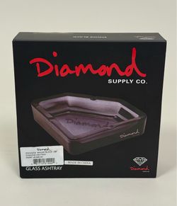 Diamond Supply Co. Smoke Black Glass Ashtray