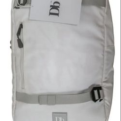 Douchebags Db The Scholar Backpack Skateboard Bag Laptop Sleeve 15L White