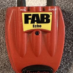 Danelectro FAB Echo Guitar Pedal Delay 