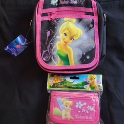 Tinker Bell Bag And Wallet