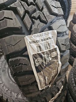 New set of tires pegasus rtx 275 65 18 lt