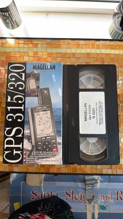 Magellan GPS 315/320 Instructional VHS Tape