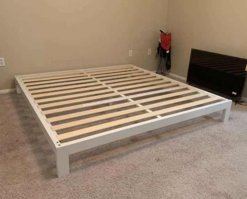 White Queen Sized Bed Frame
