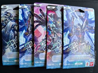 Set of 5 Gundam GD05 Packs