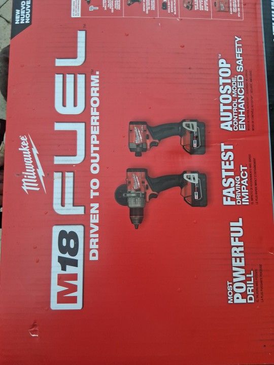 Milwaukee M18 Fuel 2 Tool Combo Kit