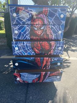 New Spider-Man 5 Drawers 