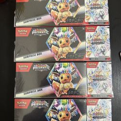 Pokemon Prismatic Surprise Box + Bundle