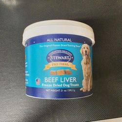 Beef Liver Treats For Dogs (Unopened)