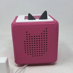 Pink Tonies Audio Box Player With Power Cord Model 10003