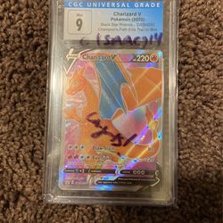Charizard V SWSH050 Cgc 9