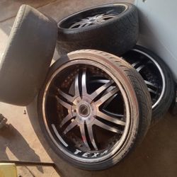 22” Stada 5 Lug Universal Rims