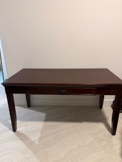 Wood writing desk in great condition