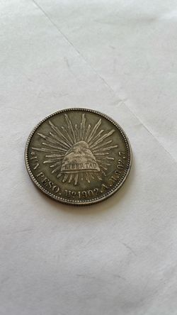 1902 Un Peso de Mexico
