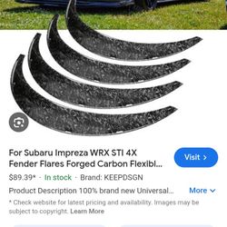 Forge Carbon Fender Flares 