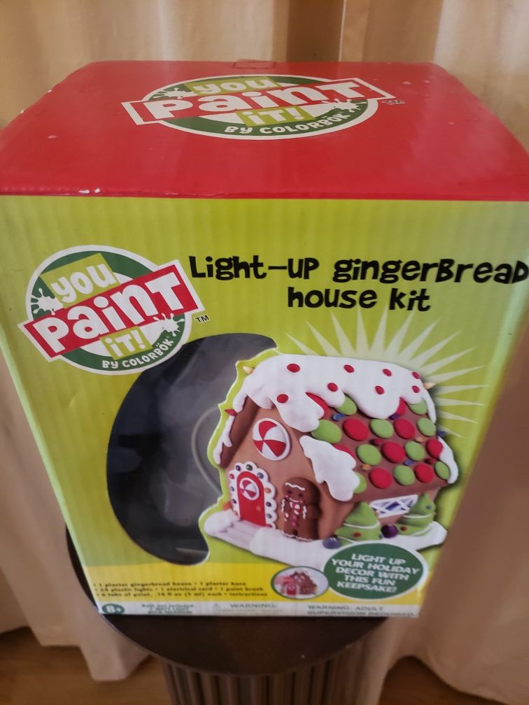 Colorbok You Paint it Gingerbread House