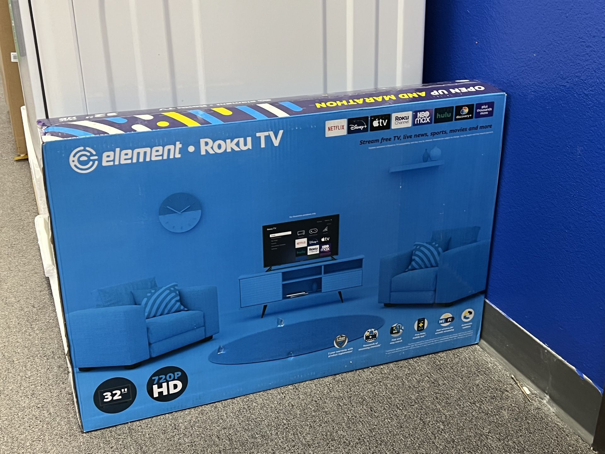Element 32” Roku Smart Tv