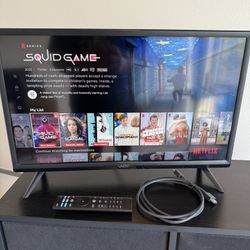 24” VIZIO Smart TV/ MONITOR w/ Remote And HDMI Cable