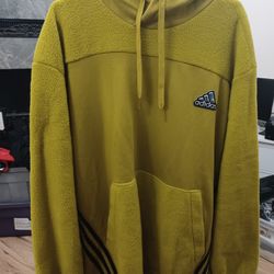 XL Addidas Pullover Yellow  Hoodie 