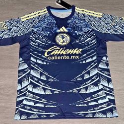 Soccer America america 🦅🦅las home and away local visitante aguilas New Jersey  2025-  2026 fan version  player version small to 4xl tricampeon futbo