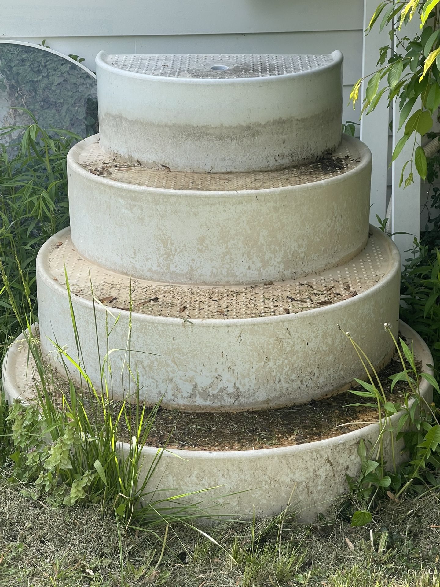 Large Pool Wedding Cake Steps
