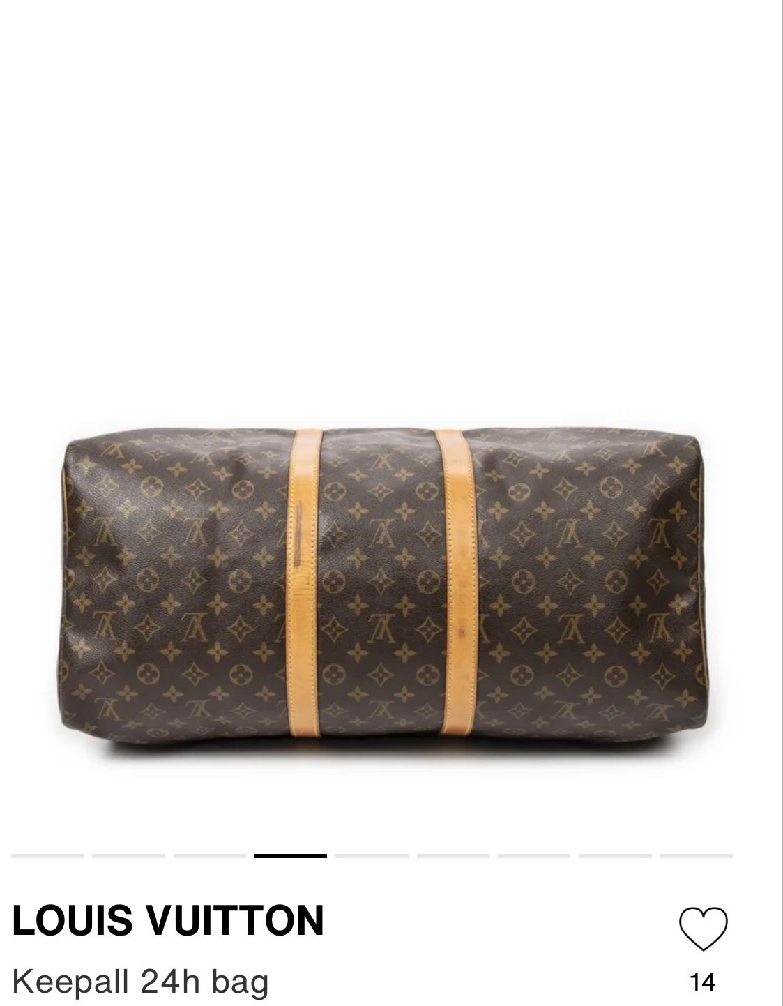Louis Vuitton Keepall Bag