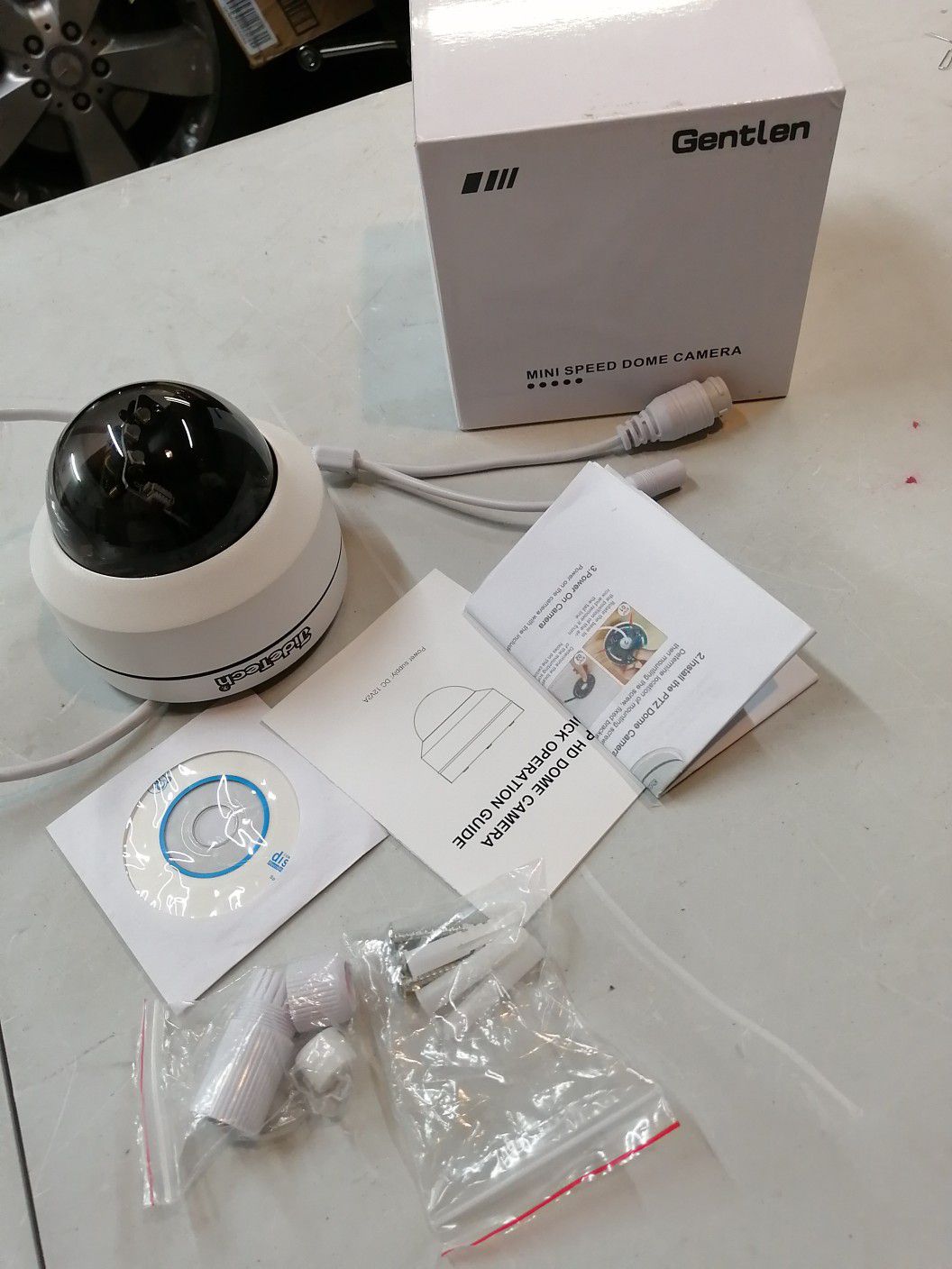 New HD 1080P PTZ Outdoor POE Security IP Dome Camera