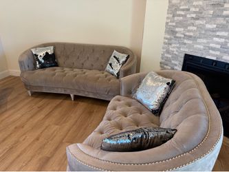 Couch set with side tables