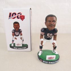 Chicago Bears Mike Singletary 100th Anniversary Bobblehead SGA 2019


