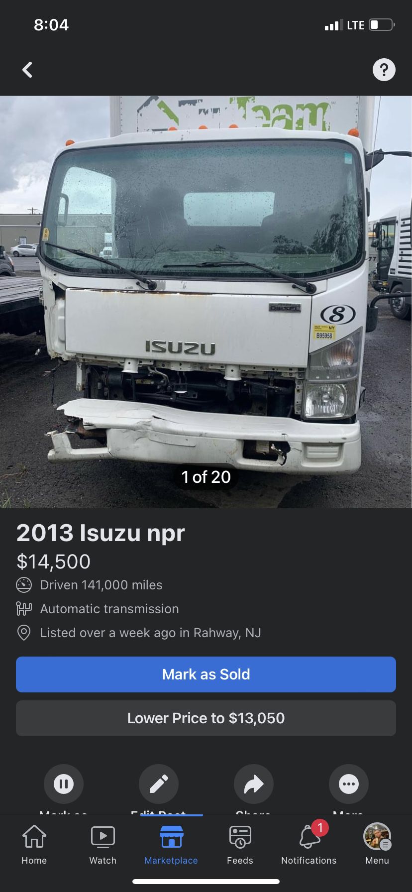 Isuzu Truck 