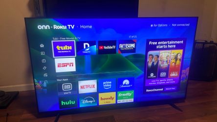 65" Onn smart tv