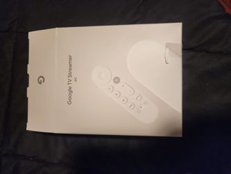 Google TV Streamer 4k ALL WHITE