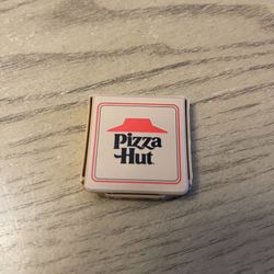 Miniature Pizza Hut Box And Pepperoni Pizza Doll Size Diorama 