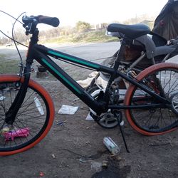 Jetson bike with built in neon light