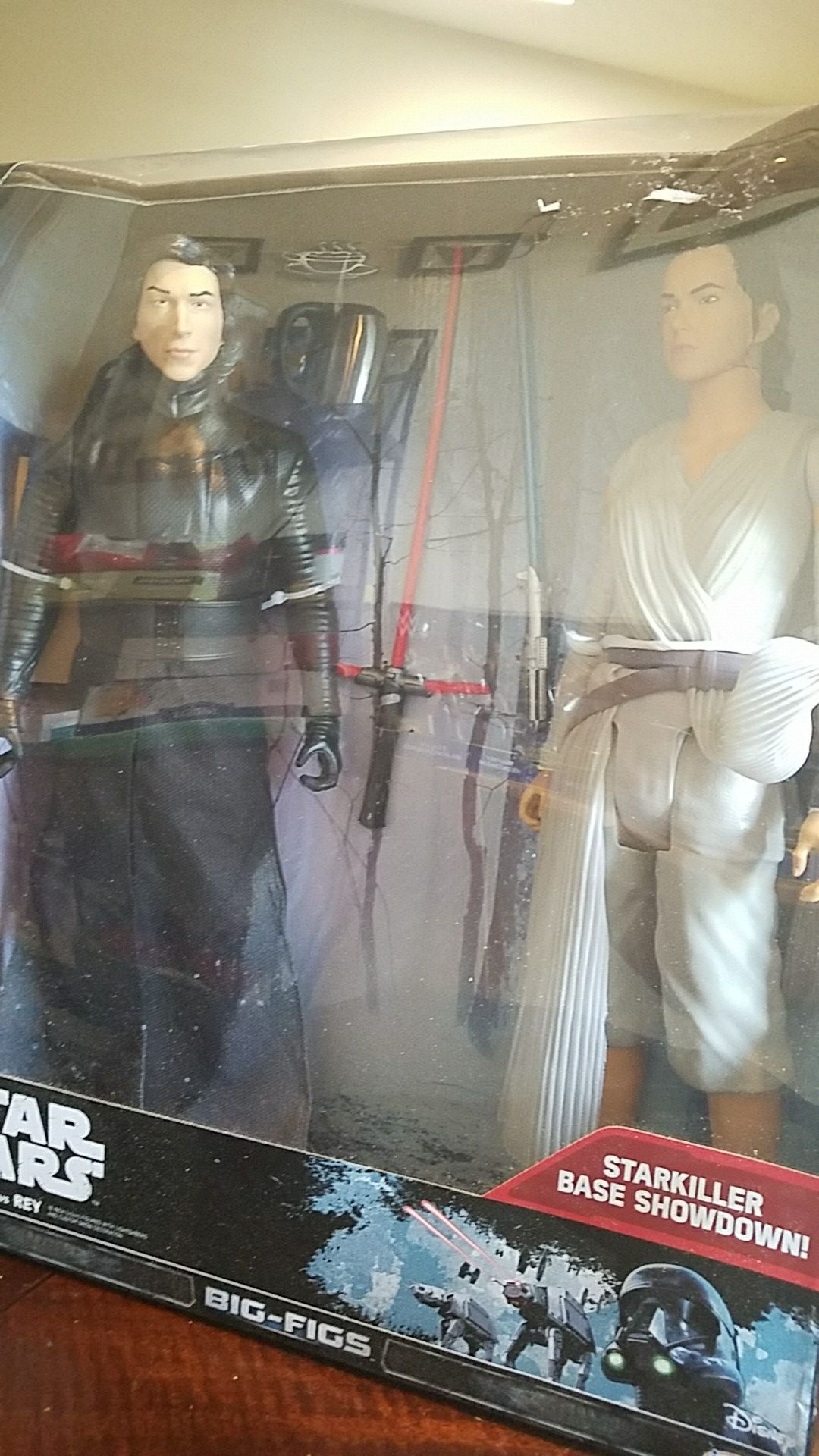 Star Wars Action Figures Kylo Ren vs Rey