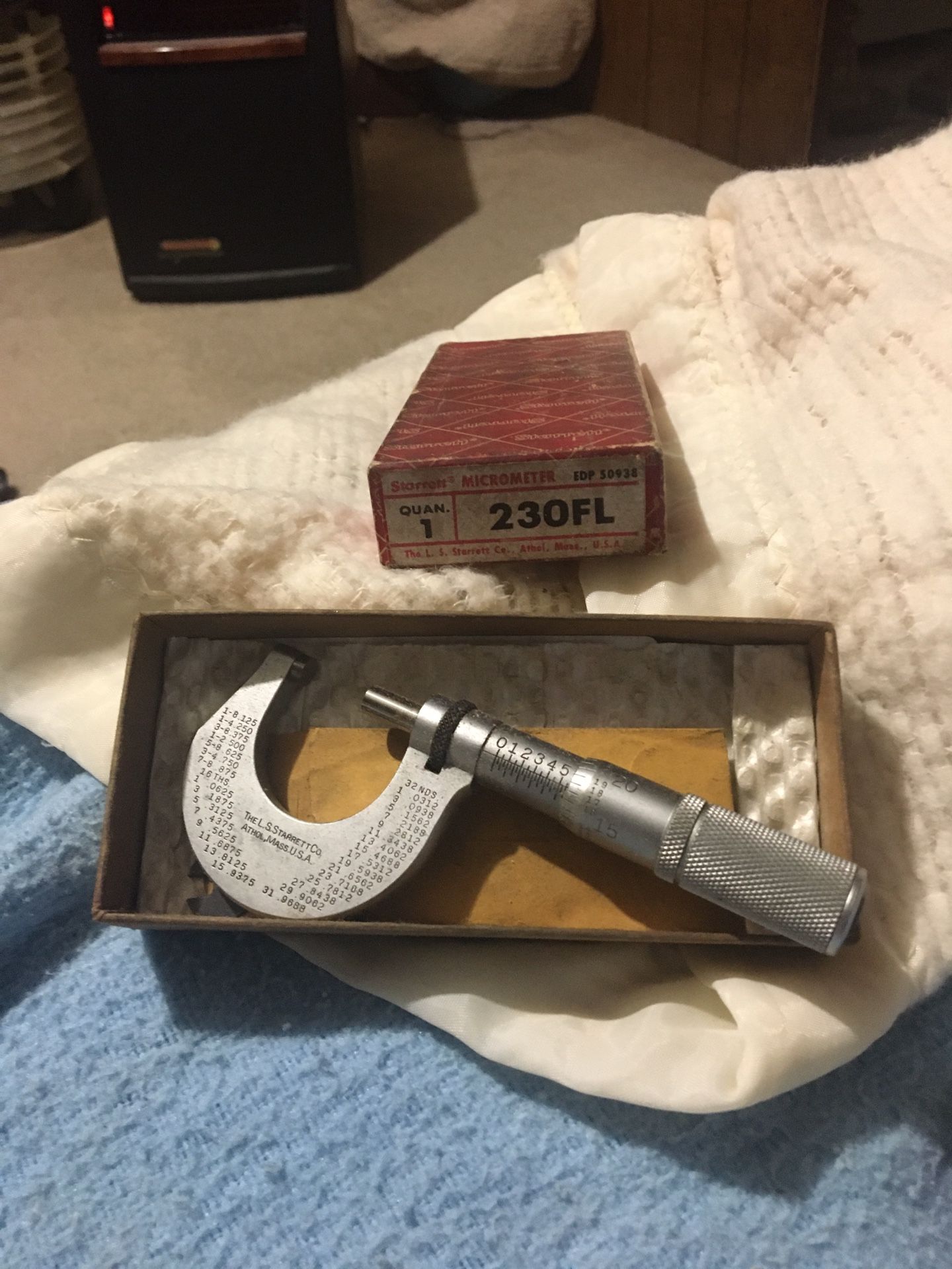 Starrett model 230 fl