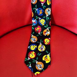 Christmas Looney Tunes Tie