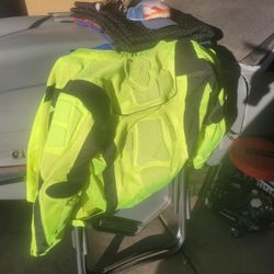 Summer Motorcycle Jacket Hi Vis 