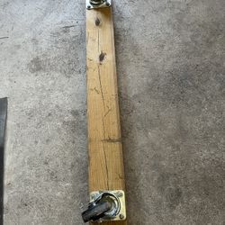 Pressure Treated 4x6 With 2locking  Full Swivel  Casters