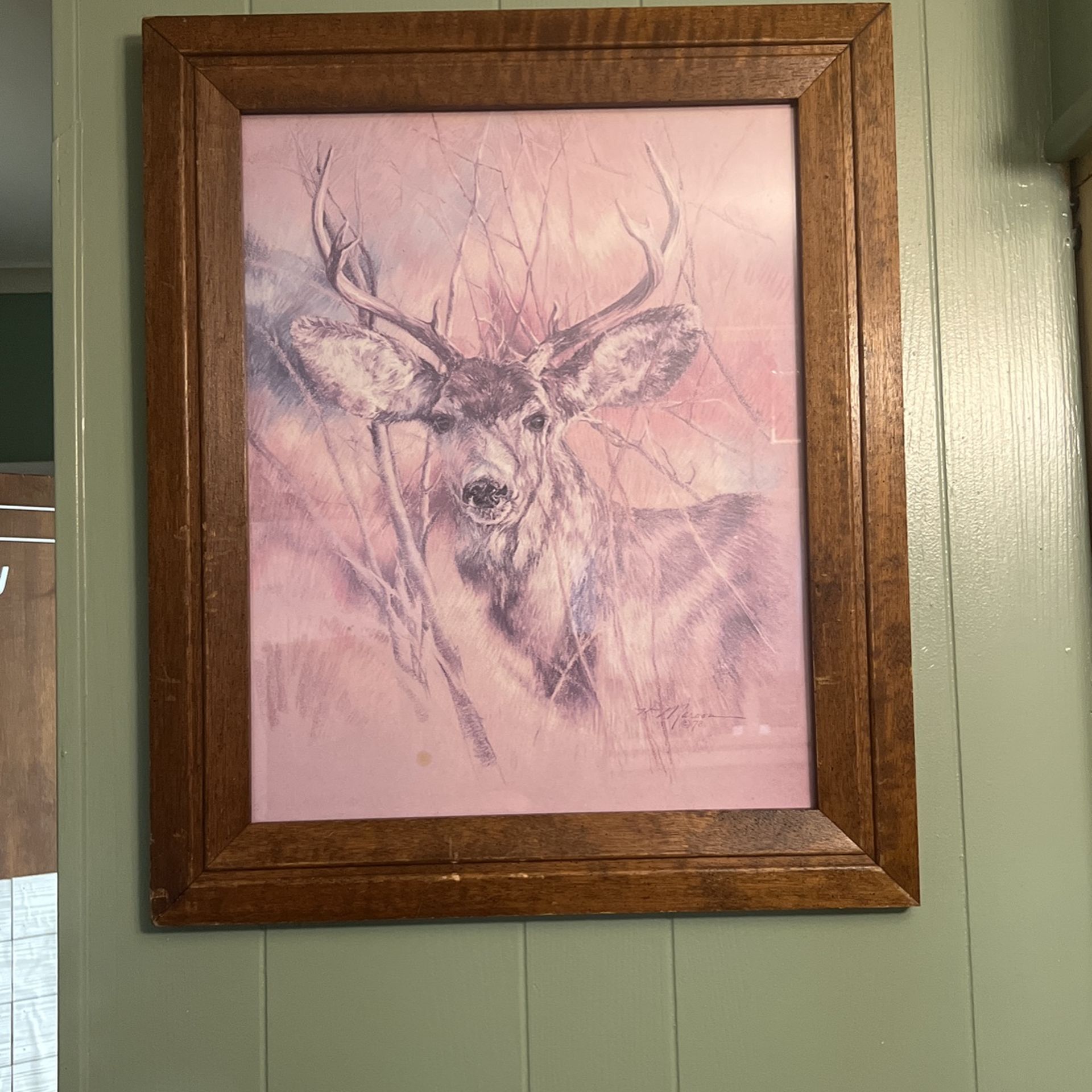 Big Wood Painting Frame